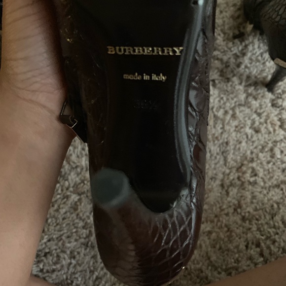 Burberry crocodile booties- 100% authentic. - Picture 8 of 8